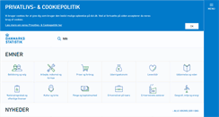Desktop Screenshot of dst.dk