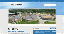Desktop Screenshot of foxmetro.dst.il.us