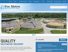 Tablet Screenshot of foxmetro.dst.il.us